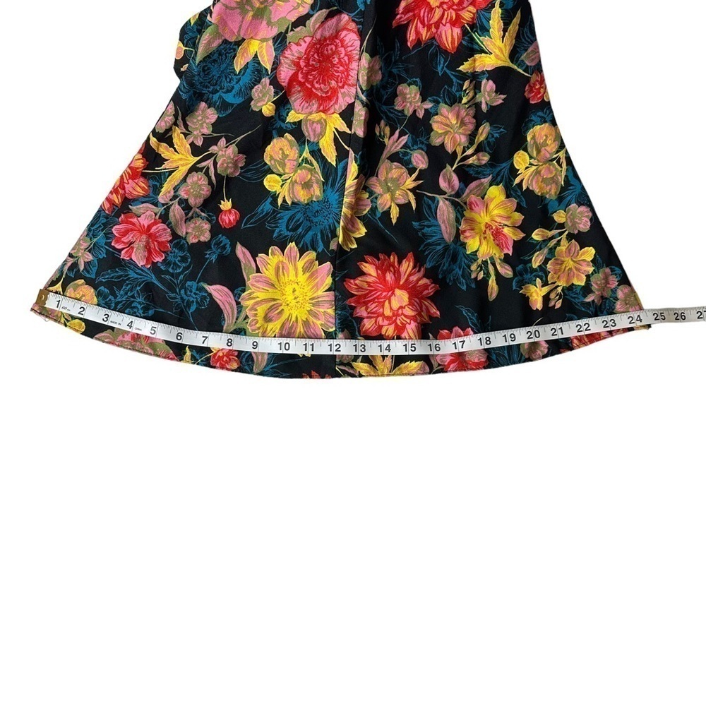 Topshop Floral Boho Bell Bottom Pants. Size 2 - Picture 5 of 10